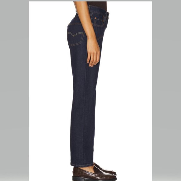 Levis 501 90s Western Jeans Dark Wash Deep Breathe NWT - Picture 8 of 10